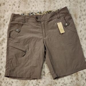 Gander Mountain Gray Ripstop Cargo Hiking Shorts